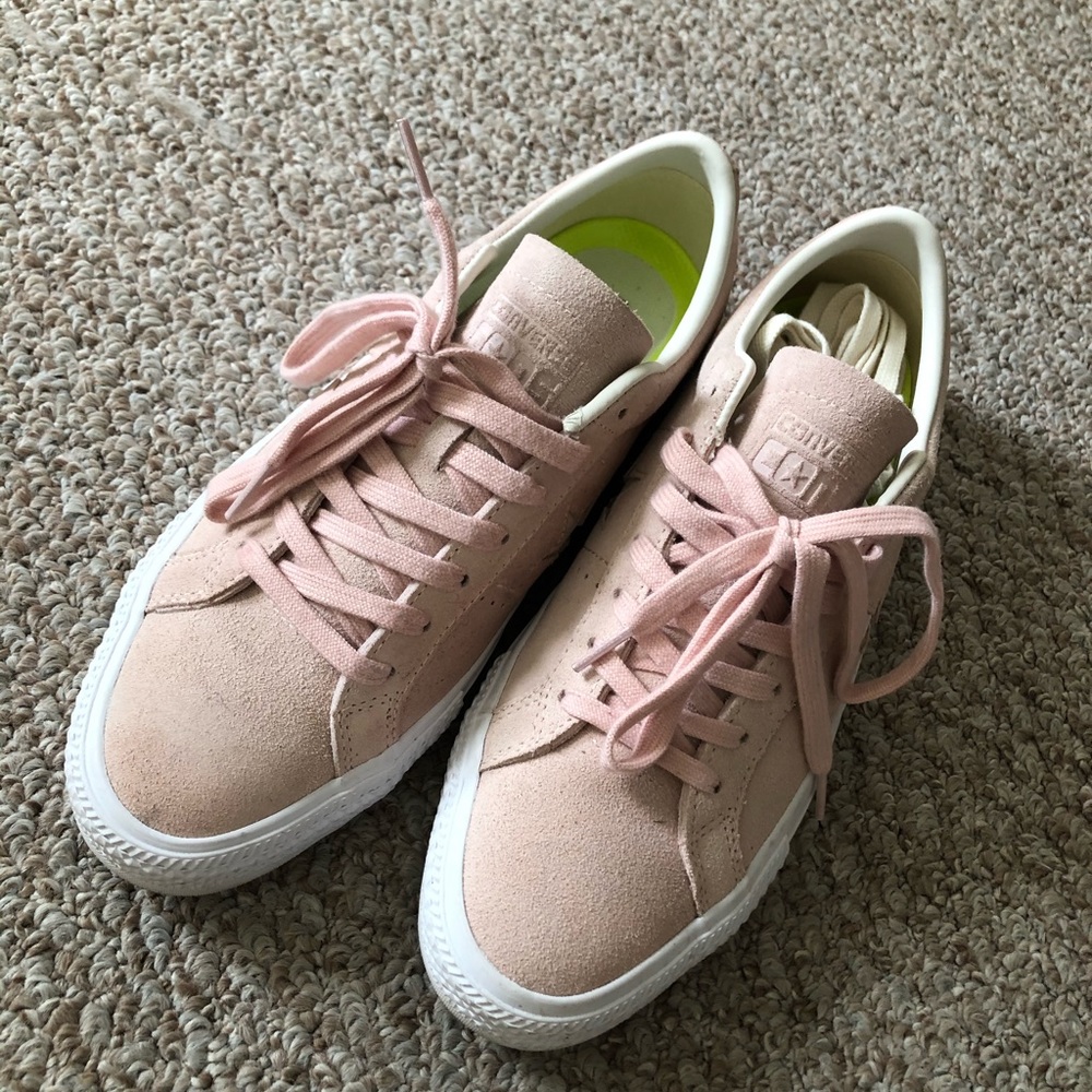 Converse One Star Pro OX Men Shoes Dusk Pink Egret White (157892C)